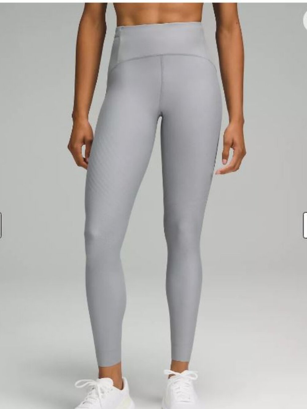 NWT Lululemon SenseKnit Running High-Rise Tight 28" Rhino Grey Sz 4! $168